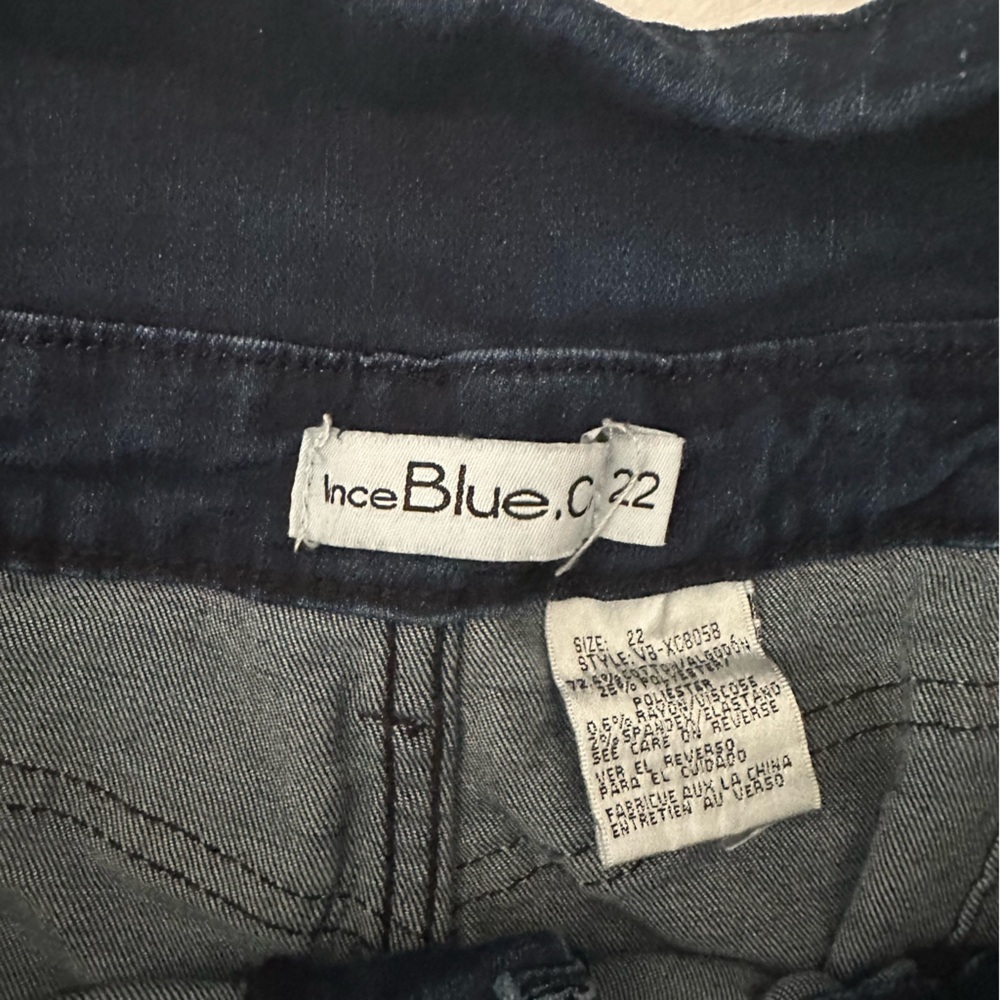 Classic High Rise Women's Jeans in Deep Blue - Picture 5 of 12